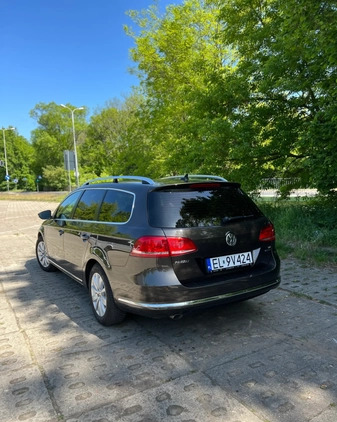 Volkswagen Passat cena 36400 przebieg: 234400, rok produkcji 2014 z Łódź małe 326